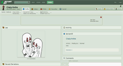 Desktop Screenshot of crazy-twins.deviantart.com