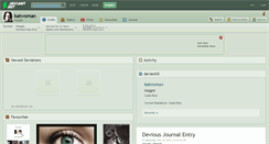 Desktop Screenshot of katwoman.deviantart.com