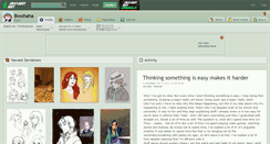 Desktop Screenshot of bwohaha.deviantart.com