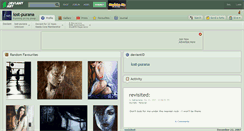 Desktop Screenshot of lost-purana.deviantart.com