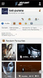 Mobile Screenshot of lost-purana.deviantart.com