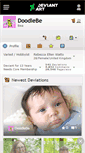 Mobile Screenshot of doodlebe.deviantart.com