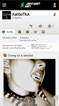 Mobile Screenshot of kalgotka.deviantart.com
