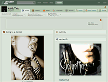 Tablet Screenshot of kalgotka.deviantart.com