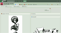 Desktop Screenshot of cheeseburger-heroine.deviantart.com