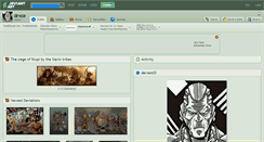 Desktop Screenshot of drvce.deviantart.com