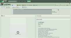 Desktop Screenshot of luciddragon.deviantart.com