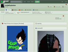 Tablet Screenshot of insideexplosion.deviantart.com