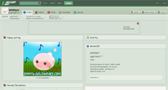 Desktop Screenshot of emmyw.deviantart.com