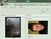 Tablet Screenshot of mariovic.deviantart.com