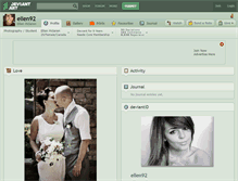 Tablet Screenshot of ellen92.deviantart.com