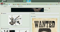 Desktop Screenshot of ajun.deviantart.com