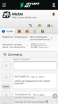 Mobile Screenshot of mickm.deviantart.com