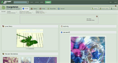 Desktop Screenshot of orangemelon.deviantart.com