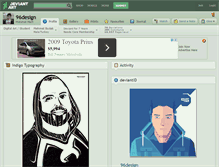 Tablet Screenshot of 96design.deviantart.com