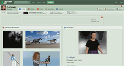 Desktop Screenshot of e-j-works.deviantart.com