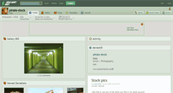 Desktop Screenshot of pirate-stock.deviantart.com