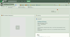 Desktop Screenshot of bulletproof-bizzop.deviantart.com