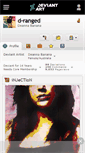 Mobile Screenshot of d-ranged.deviantart.com