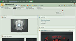 Desktop Screenshot of cheeseenthusiast.deviantart.com