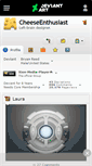 Mobile Screenshot of cheeseenthusiast.deviantart.com
