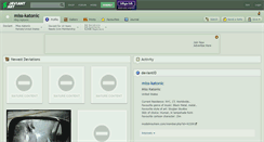 Desktop Screenshot of miss-katonic.deviantart.com