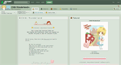 Desktop Screenshot of chibi-wonderland.deviantart.com
