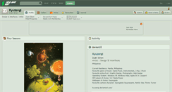 Desktop Screenshot of kyuzengi.deviantart.com