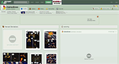 Desktop Screenshot of chainedknee.deviantart.com