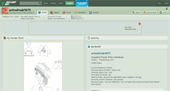 Desktop Screenshot of animefreak9875.deviantart.com