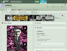Tablet Screenshot of ai-mikami.deviantart.com