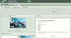 Desktop Screenshot of cyhnide.deviantart.com