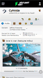 Mobile Screenshot of cyhnide.deviantart.com