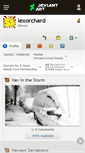 Mobile Screenshot of lexorchard.deviantart.com