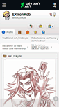 Mobile Screenshot of exironrob.deviantart.com