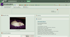 Desktop Screenshot of divinedecedance.deviantart.com