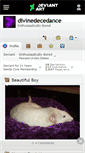 Mobile Screenshot of divinedecedance.deviantart.com