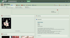 Desktop Screenshot of molly-mooo.deviantart.com
