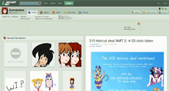 Desktop Screenshot of dumdodoor.deviantart.com