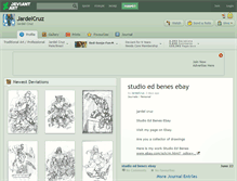 Tablet Screenshot of jardelcruz.deviantart.com