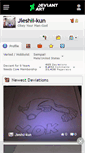 Mobile Screenshot of jieshii-kun.deviantart.com