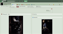 Desktop Screenshot of markiemark425.deviantart.com