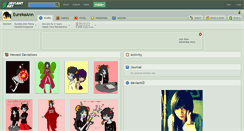 Desktop Screenshot of eurekaann.deviantart.com