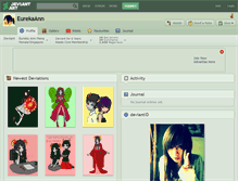 Tablet Screenshot of eurekaann.deviantart.com