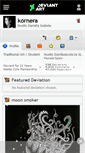 Mobile Screenshot of kornera.deviantart.com