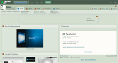 Desktop Screenshot of hrace.deviantart.com