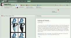 Desktop Screenshot of megganblack.deviantart.com