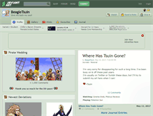 Tablet Screenshot of beagletsuin.deviantart.com