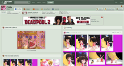 Desktop Screenshot of chiibi.deviantart.com