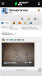 Mobile Screenshot of dinosaurprince.deviantart.com